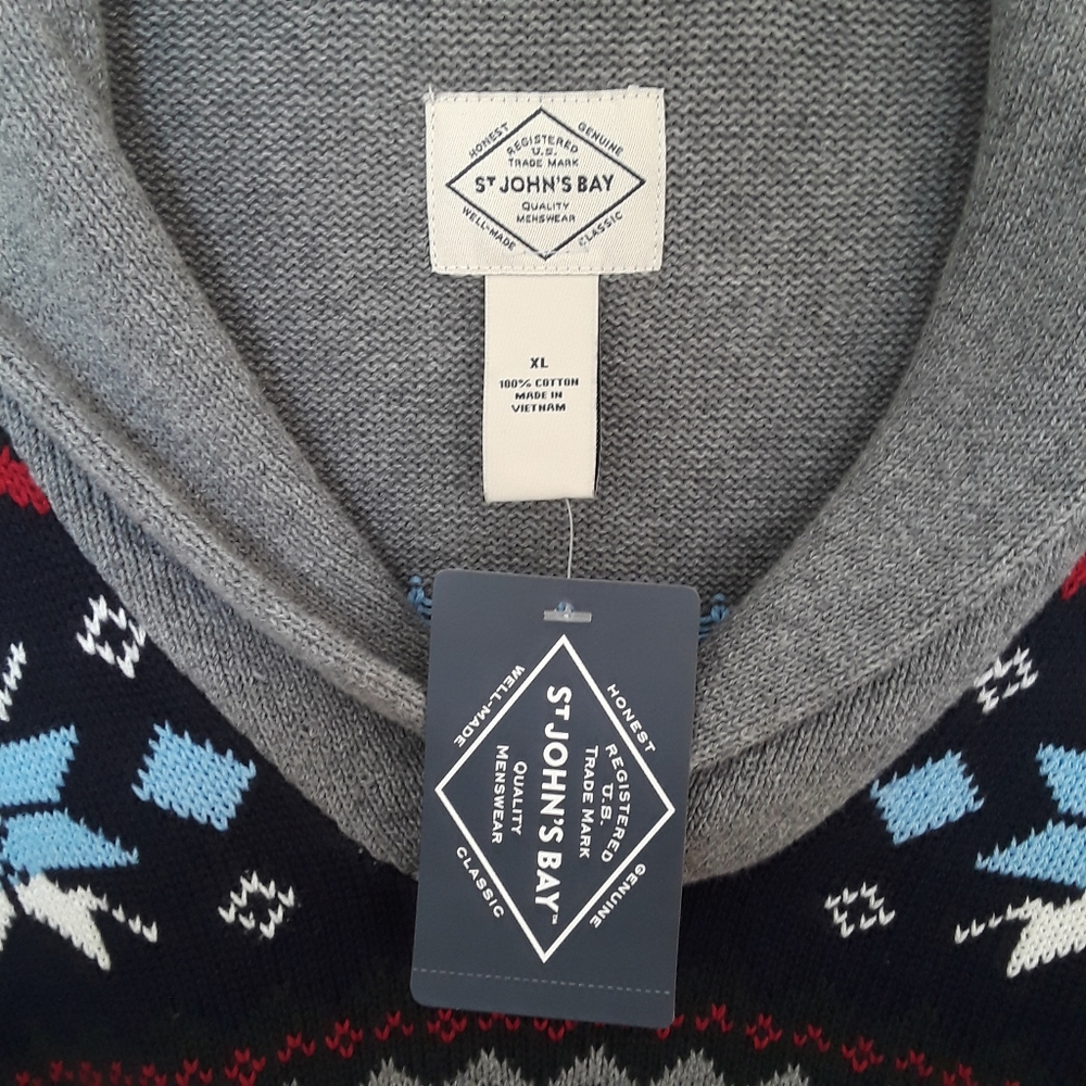 Men's St. John's Bay Sweater - Picture 4 of 4